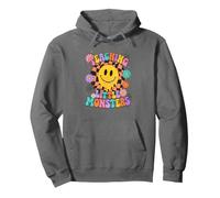 Enseignement des Petits Monstres Souriant école Professeur Halloween Sweat à Capuche