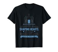 Enseignement drôle de Jésus chrétien T-Shirt Graphique avec Valeur