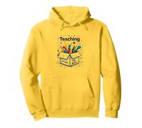 Enseignement Hors des sentiers battus Inspiration éducative spéciale Sweat à Capuche, Unisexe pour Adultes, Citron, M