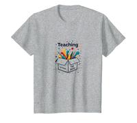 Enseignement Hors des sentiers battus Inspiration éducative spéciale T-Shirt, Enfant, Gris Chiné, 2 Ans