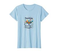 Enseignement Hors des sentiers battus Inspiration éducative spéciale T-Shirt, Femme, Bleu Céleste, S