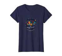 Enseignement Hors des sentiers battus Inspiration éducative spéciale T-Shirt, Femme, Bleu Marine, 3XL