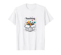 Enseignement Hors des sentiers battus Inspiration éducative spéciale T-Shirt, Homme, Blanc, M