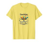 Enseignement Hors des sentiers battus Inspiration éducative spéciale T-Shirt, Homme, Citron, M