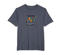 Enseignement Hors des sentiers battus Inspiration éducative spéciale T-Shirt, Homme Grandes Tailles, Bleu Chiné, 3X Tall