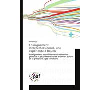 Enseignement interprofessionnel, une expérience à Rouen - Herve Duga - P.academiques Francophones - broché - Essai