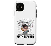 Enseignement mathématique inspirant Problème de mathématiques Problème Professeur de mathématiques Coque pour iPhone 11