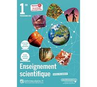 Enseignement scientifique 1re : Manuel élève