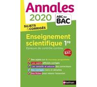 Enseignement Scientifique 1re - Sujets & Corrigés