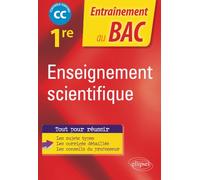 Enseignement scientifique - Première: Contrôle continu