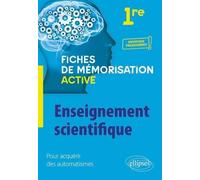 Enseignement scientifique - Première - nouveaux programmes