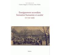 Enseignement secondaire formation humaniste et societe