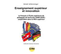 Enseignement Supérieur Et Innovation