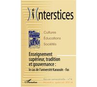 Enseignement supérieur, tradition et gouvernance : Le cas de l'université Karaouïn - Fas - Mohammed Melyani - L'harmattan - broché - Revue