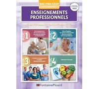Enseignements professionnels - blocs 1 a 4 1ere bac pro assp Baille (Auteur)
