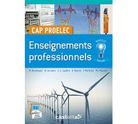 Enseignements professionnels CAP PROELEC (2015) - Manuel élève
