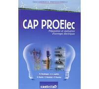 Enseignements professionnels CAP PROElec (Préparation et Réalisation d'ouvrages Electriques)