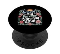 Enseigner à la Retraite 2026 des écoles d'enseignants pour Toujours PopSockets PopGrip Adhésif