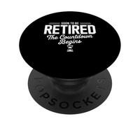 Enseigner à la Retraite bientôt à la Retraite Le Compte à rebours Commence PopSockets PopGrip Adhésif