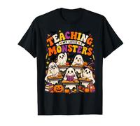 Enseigner à Mes Petits Monstres Design de fantômes d'halloween T-Shirt Graphique avec Valeur