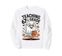 Enseigner à Un Enseignant drôle de 6-7 années 67 Halloween Boo Six Seven Sweatshirt