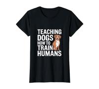 Enseigner aux Chiens Comment Dresser Les Humains Dresseur de Chien T-Shirt Graphique avec Valeur