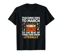 Enseigner aux Enfants à Marcher au Rythme pour Professeur de Musique drôle T-Shirt