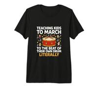 Enseigner aux Enfants à Marcher au Rythme pour Professeur de Musique drôle T-Shirt Haut de Gamme