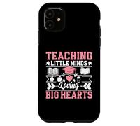 Enseigner aux Petits Esprits, Aimer Les Grands cœurs, enseignante, Maman Coque pour iPhone 11