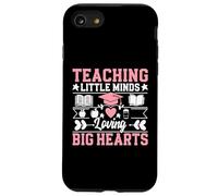Enseigner aux Petits Esprits, Aimer Les Grands cœurs, enseignante, Maman Coque pour iPhone SE (2020) / 7/8