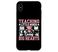 Enseigner aux Petits Esprits, Aimer Les Grands cœurs, enseignante, Maman Coque pour iPhone XS Max