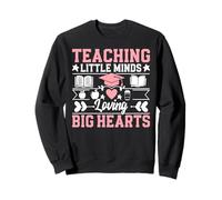 Enseigner aux Petits Esprits, Aimer Les Grands cœurs, enseignante, Maman Sweatshirt