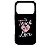 Enseigner C'est Aimer Coque pour iPhone 17 Pro