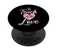 Enseigner C'est Aimer PopSockets PopGrip Adhésif