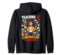 Enseigner C'est Le Chaos Contrôle - Design Humoristique Sweat à Capuche