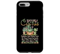 Enseigner comme Un Cactus Professeur de Retour à l'école Patient Strong Coque pour iPhone 7 Plus/8 Plus
