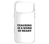 Enseigner est Une œuvre de cœur. Appréciation des Enseignants Coque pour iPhone 17 Pro Max