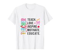 Enseigner, Inspirer, éduquer, apprécier T-Shirt