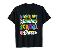 Enseigner « J'aime Mon école du Dimanche » Professeur chrétien T-Shirt