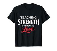 Enseigner la Force en montrant l'amour | Papa Fille T-Shirt