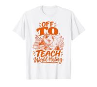 Enseigner la géographie des Enseignants d'histoire du Monde T-Shirt