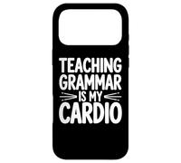 Enseigner la Grammaire est Mon Professeur de Langue Cardio Coque pour iPhone 17 Pro Max