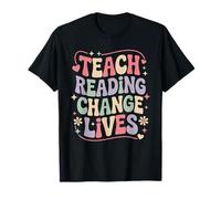 Enseigner la Lecture, Changer des Vies Groovy Alphabétisation Tutor T-Shirt