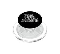 Enseigner la Lecture est Un Enseignant de fusée et de Science SPED PopSockets PopGrip pour MagSafe