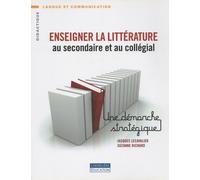 Enseigner La Litterature Au Secondaire Et Au Collégial - Une Démarche Stratégique (1 Dvd)