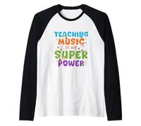 Enseigner la Musique, C'est Mon Super Pouvoir. Professeur de Musique et Chanteur Manche Raglan