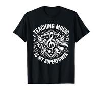 Enseigner la Musique est Mon Super Pouvoir - Un Professeur de Musique Mignon T-Shirt