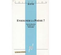 Enseigner la poésie ?