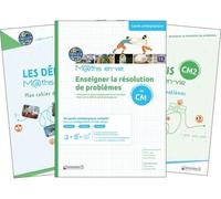 Enseigner la résolution de problèmes au CM M@ths en-vie: 3 volumes : Guide pédagogique + cahier élève CM1 et CM2