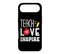 Enseigner l'amour Inspirer l'enseignant rentrée Scolaire Premier Jour de oque pour iPhone Air